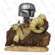 The Mandalorian on Bantha With Child Funko Pop | $25 | Amazon